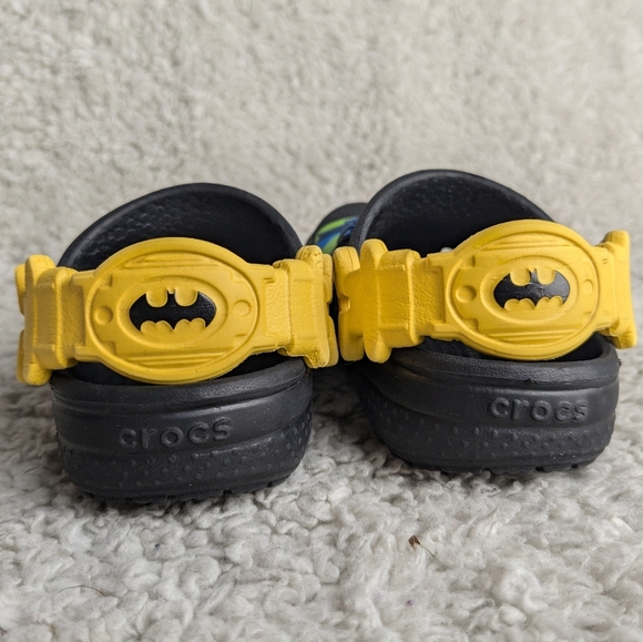 CROCS For Baby Batman Size 4-5 - Picture 4 of 6